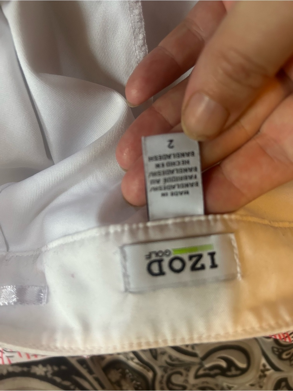 IZOD skort & polo set - Picture 8 of 9